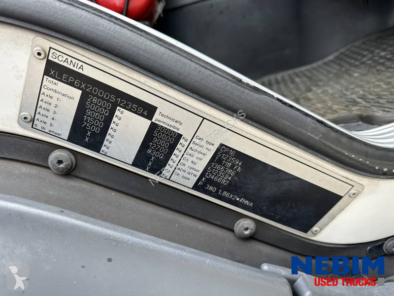 جرار Scania P380 6x2 HMF 2820 K5 - TRACON...