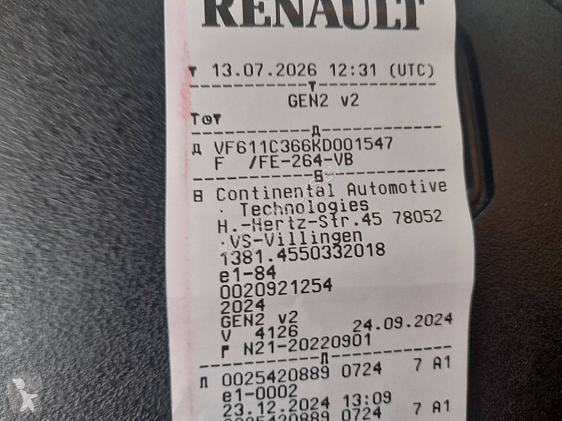 Trattore Stradale Renault T 480 6x2