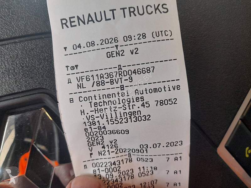 جرار Renault T 480 X-LOW MEGA