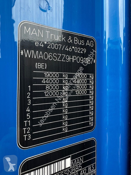 Tratores MAN TGS 18420 BLS 4x2 Hydraulik,...