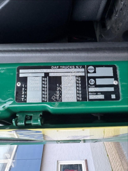 Trekker DAF 4X2 EURO 6 SKIRTS SPOILERS HOLLAND...