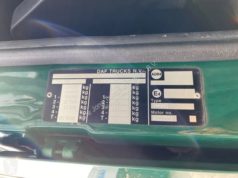 Cabeza tractora DAF 106480 FTG SSC / 6X2/4 /...