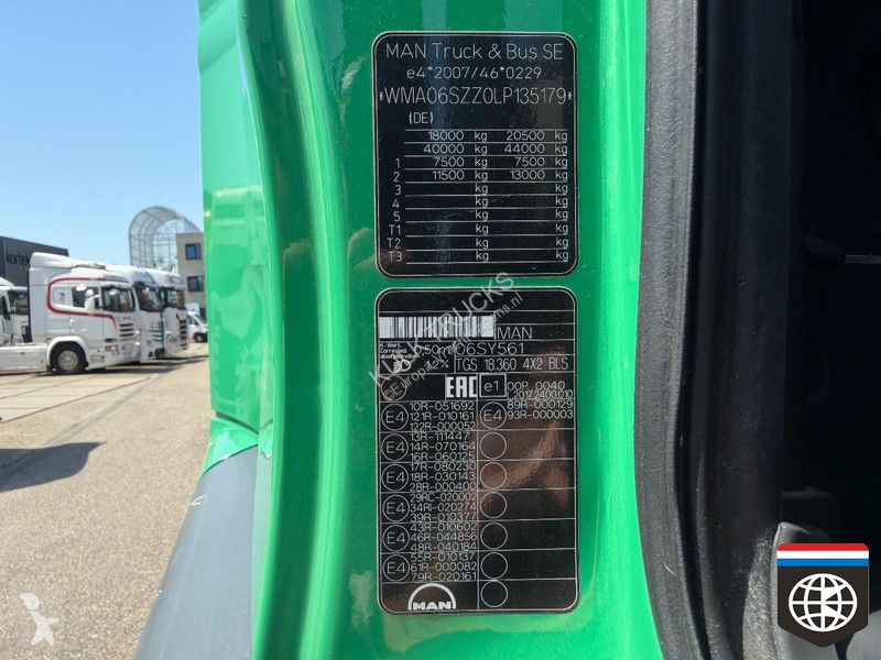 جرار MAN 18.360 euro 6 d - low mileage - side...