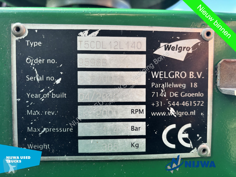Cap tractor Volvo 4x2 Blower + GEN2 Tacho