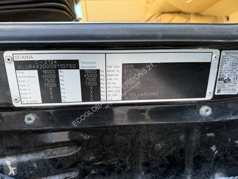 Scania 500 tractor unit