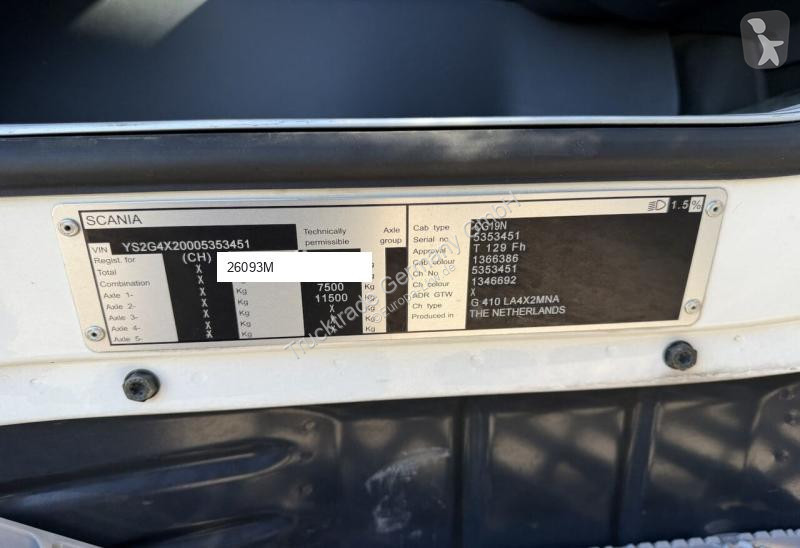 Scania G 410 LA 4x2 Retarder / Swiss-Vehicle...