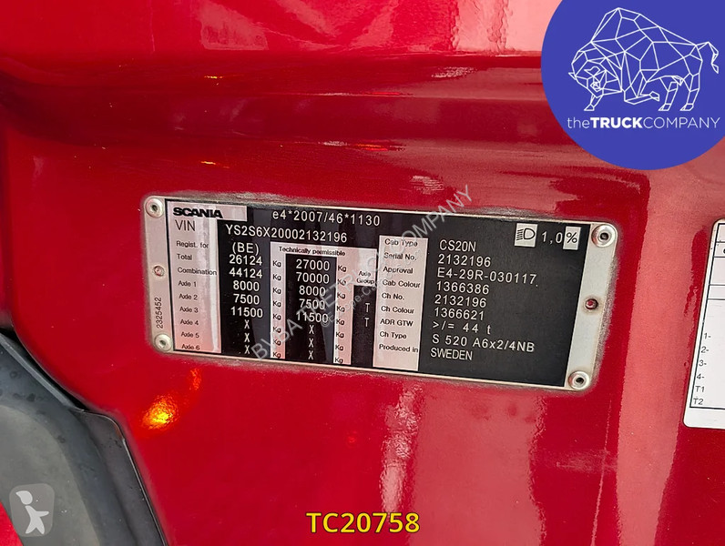 Scania 520 tractor unit