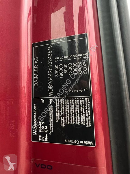 Tractor Mercedes Arocs 3363 3363