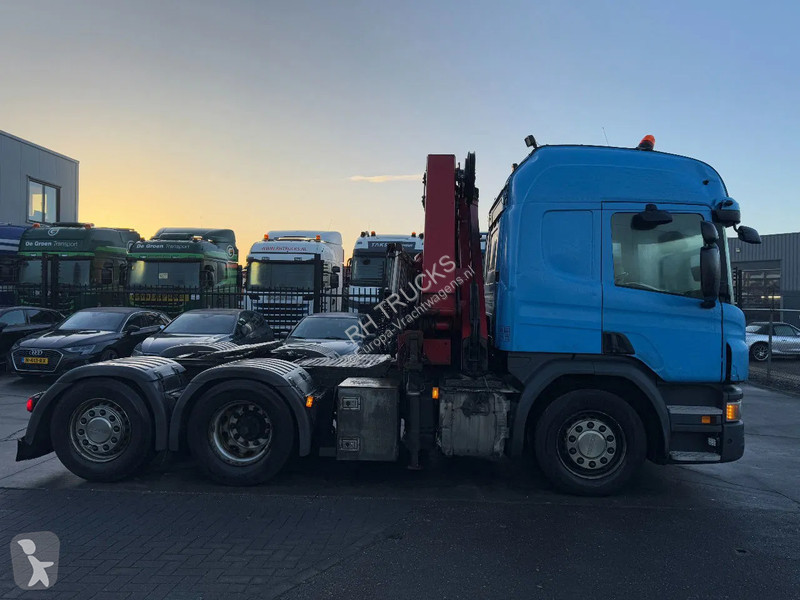 Traktor Scania P450 6X2 - EURO 6 + HMF 2620-K5...