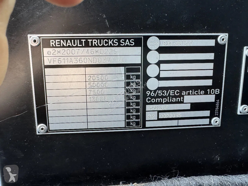 Traktor Renault T440 - 13-LITER ENGINE! - EURO...