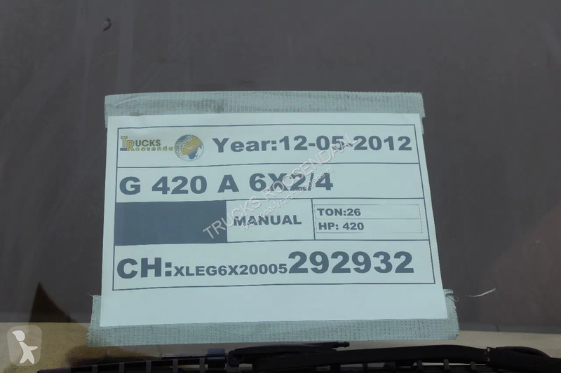 Traktor Scania 420 + 6X2/4 + EURO 5 + PERFECT...