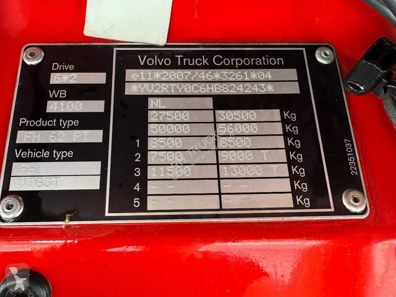 Traktor Volvo FH 460 6X2 EURO 6 ONLY 252.195 KM...