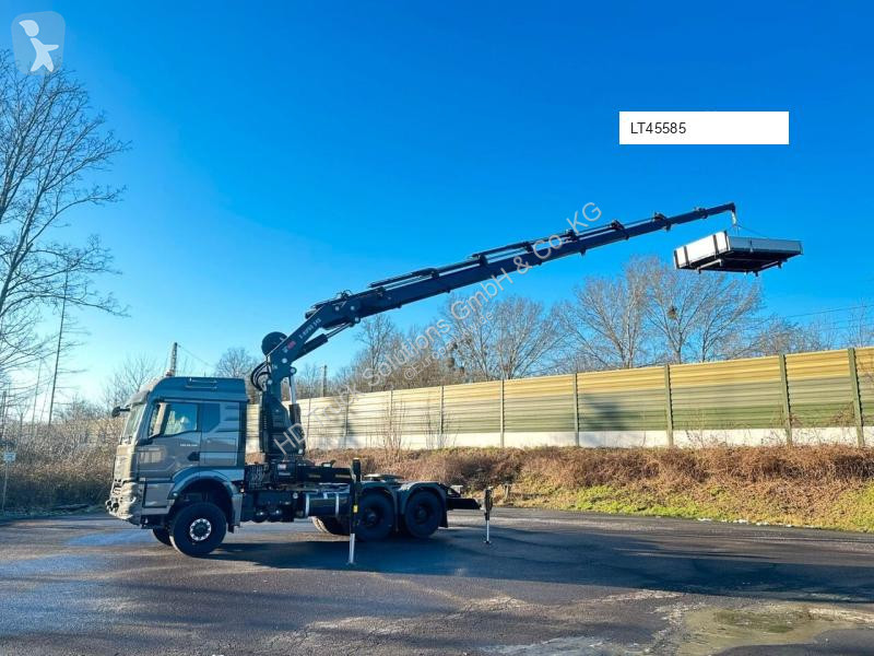 Traktor MAN TGS 26.520 6x6  Kran HIAB X-HIPRO...