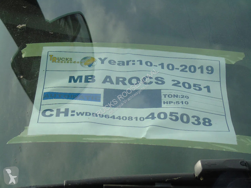 Traktor Mercedes 2051 + 4X4 + HIAB 302 E6 / JIB...