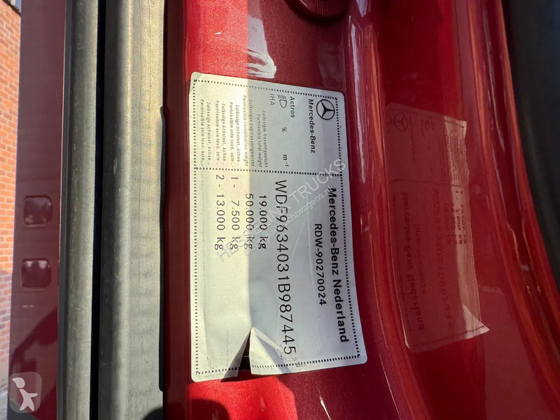 Trekker Mercedes 1840 4X2 EURO 6 701.140KM, NL...