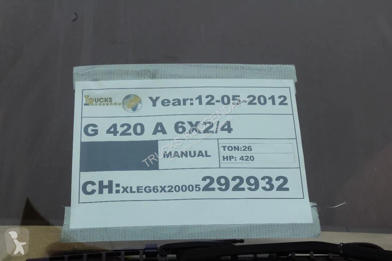 جرار Scania 420 + 6X2/4 + EURO 5 + PERFECT...