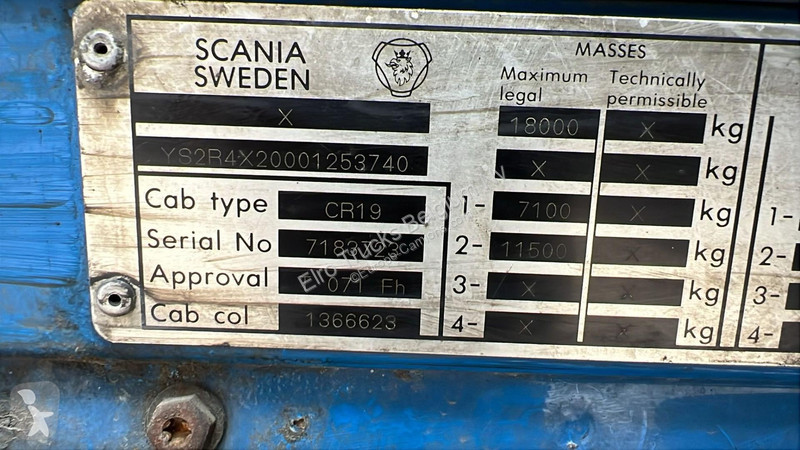 جرار Scania - 380 (FOR PARTS / ENGINE GEARBOX...