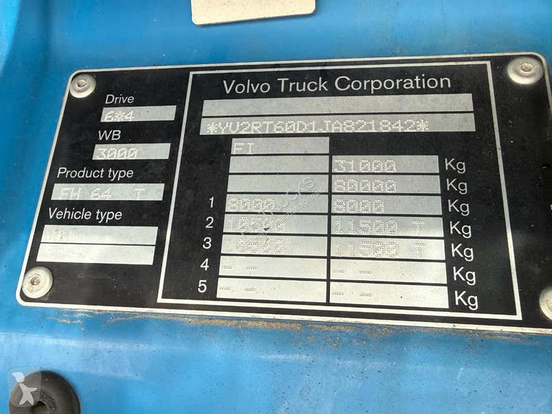 جرار Volvo 6X4 EURO 6