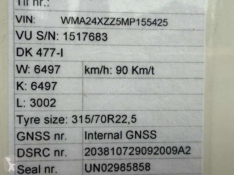 جرار MAN 26.470 6X2 EURO 6 - LIFTING AXLE