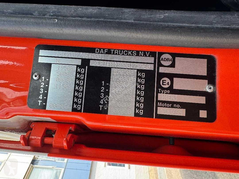 Trekker DAF 430 4X2 EURO 6 - MX13 (13 LITER...