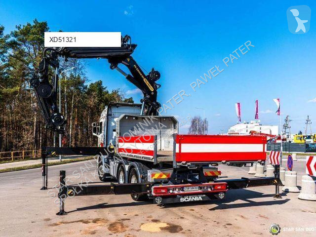 Влекач Scania 6x4 PALFINGER PK 53002 SH Crane...