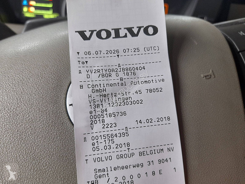 Cap tractor Volvo 460 LOW ROOF