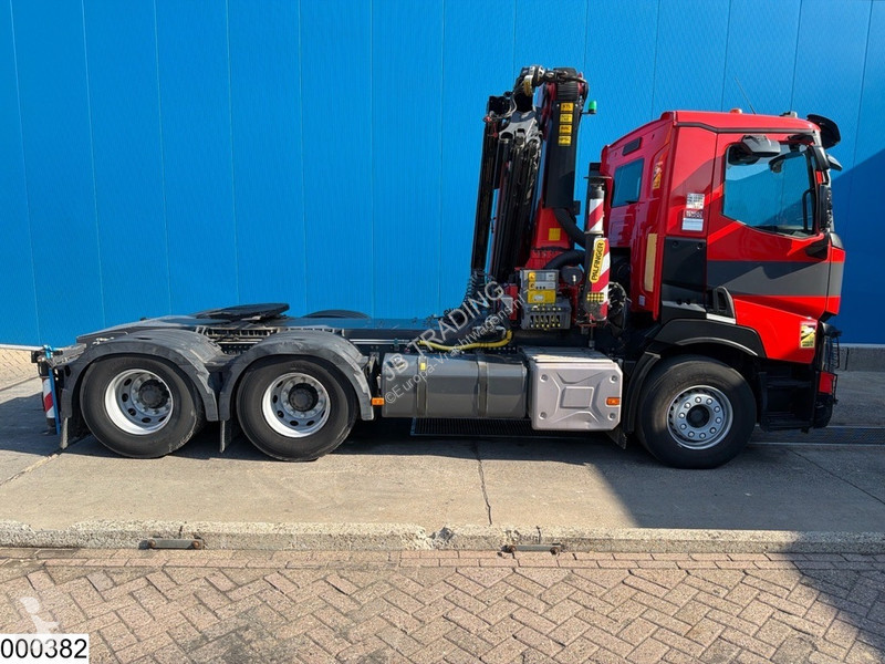Tracteur Renault C 440 6x4, EURO 6, PTO, Palfinger