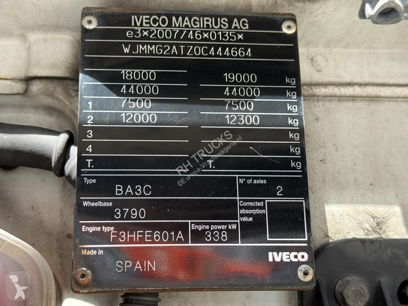 Tracteur Iveco 460 LNG 4X2 MEGA + INTARDER - ALCOA