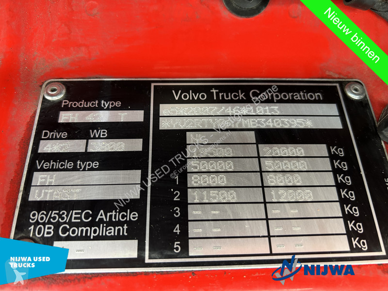Traktor Volvo FH 460 4x2 PTO + WRC