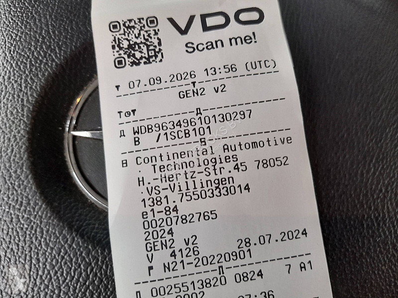 Cabeza tractora Mercedes ACTROS 1840 GEARBOX...
