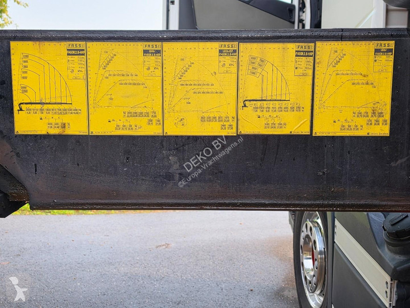 Traktor Volvo 8x2 CRANE TRUCK FASSI 1450 TECHNO...