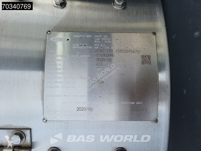 Iveco S-Way 460 4X2 LNG! Retarder 2x Tanks Navi...