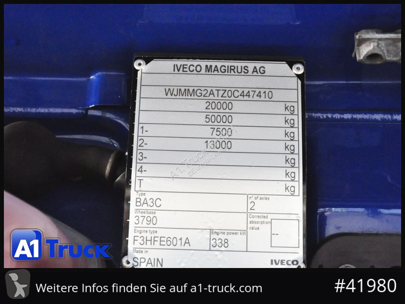 Traktor Iveco S-Way, LNG, Gas, Navi Intarder