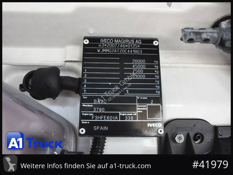 Traktor Iveco S-Way, SZM, LNG, Gas, Navi Intarder