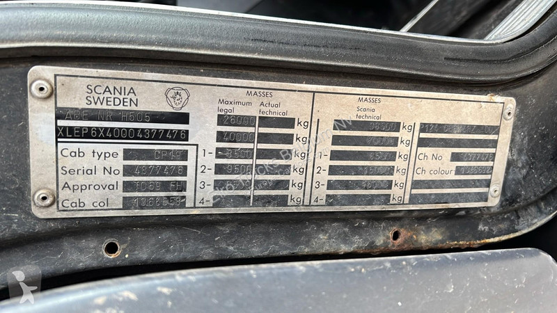 Trekker Scania - 400 (LAMES / POMPE MANUELLE /...