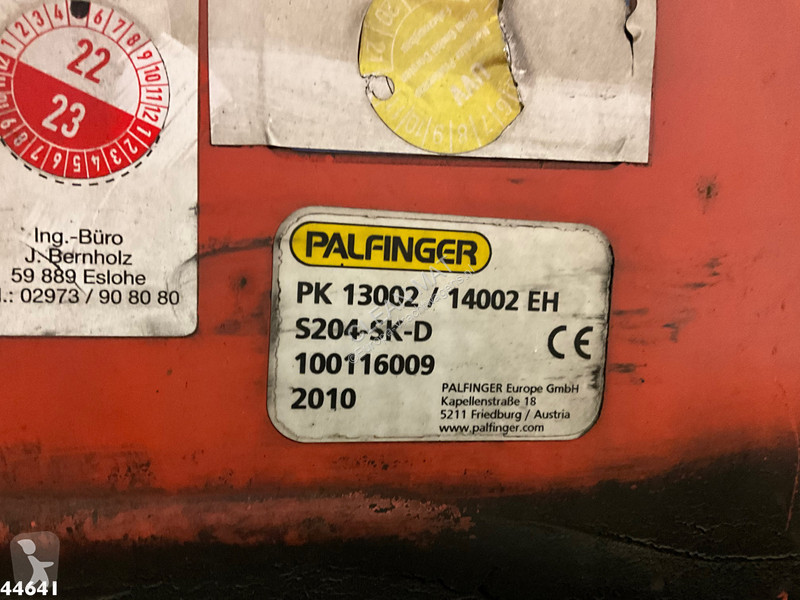 Cabeza tractora Mercedes 1840 Euro 5 Palfinger...