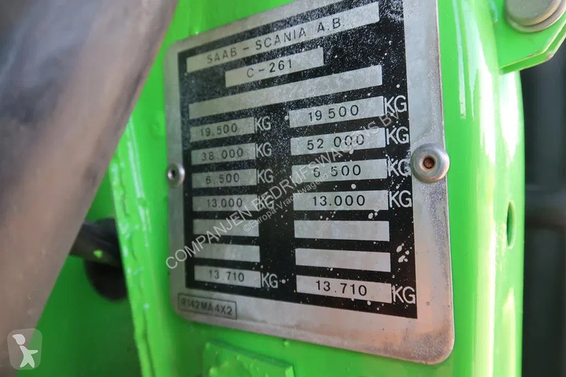 Tracteur Scania R-V8 R  MA - 1987 - Retarder -...