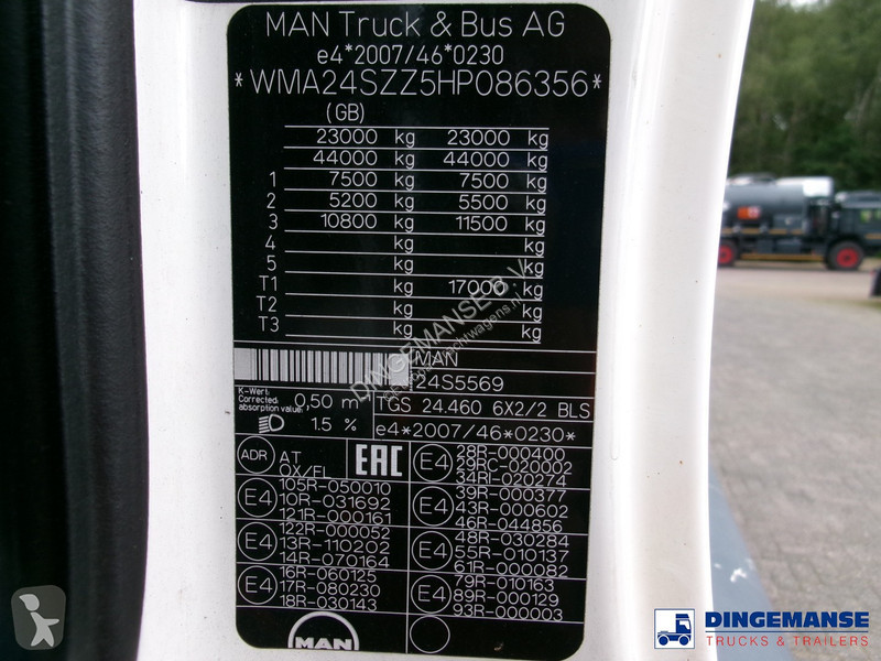 Traktor MAN 24.460 6X2 RHD Euro 6