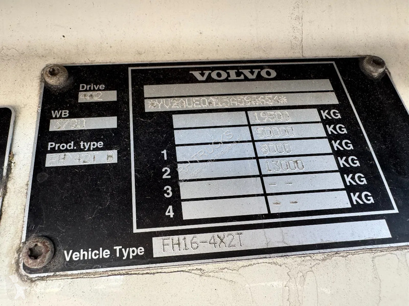 Tahač Volvo 16550 4X2 - EURO 3 + FULL SPOILER +...