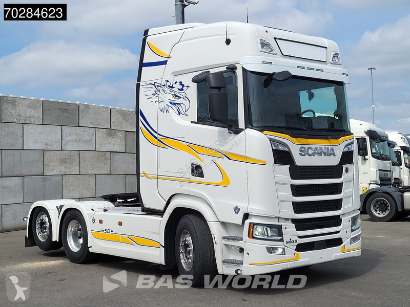 جرار Scania S650 S 6X2 Retarder iftachse...