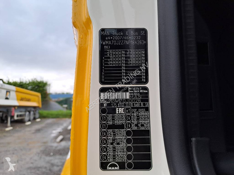 Traktor MAN N33.510 + DTM Granalu Tipper