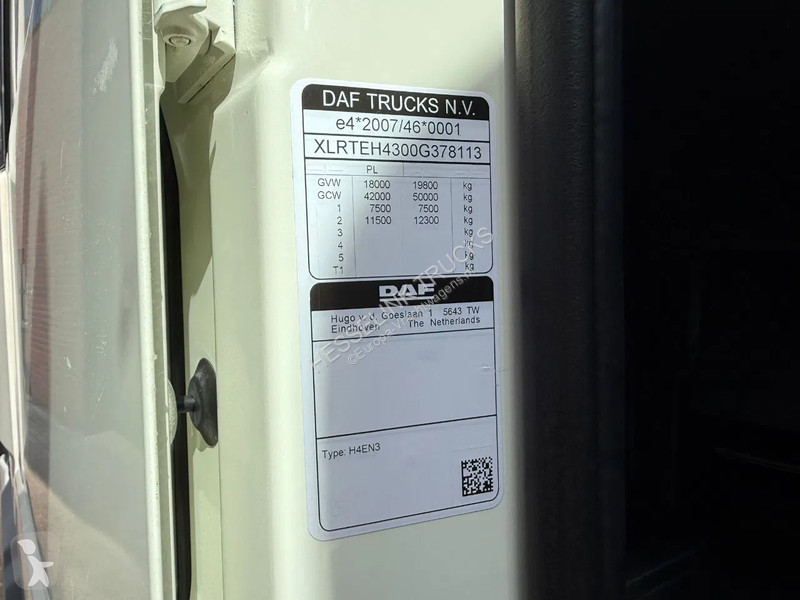 Tractor DAF 480 SSC Super Space 2x tank LED...