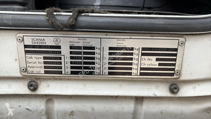 Tracteur Scania - 400 (BOITE MANUELLE / MANUAL...