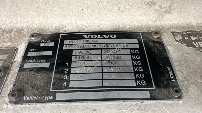 Traktor Volvo FH  (MANUAL GEARBOX / BOITE...