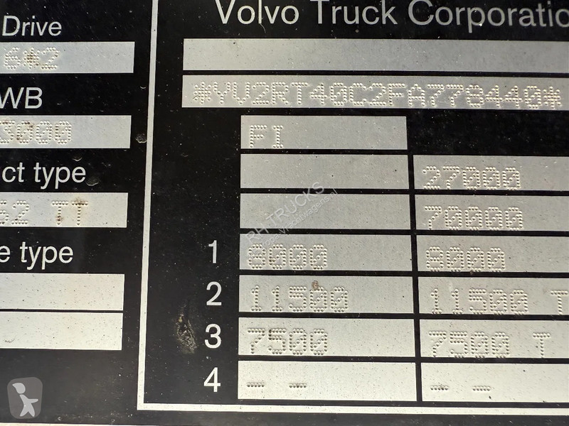 Traktor Volvo 500 6X2 EURO 6 I-SHIFT