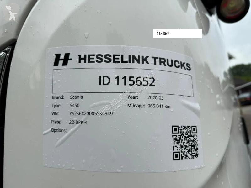 Traktor Scania S450 6X2 Full-Air Retarder...