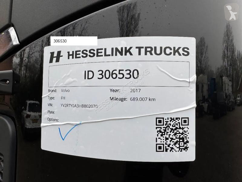 Traktor Volvo FH Dual clutch 2X tank Standairco...
