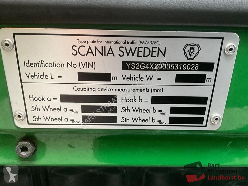 Traktor Scania 480 Highline 4X2 opleggertrekker...