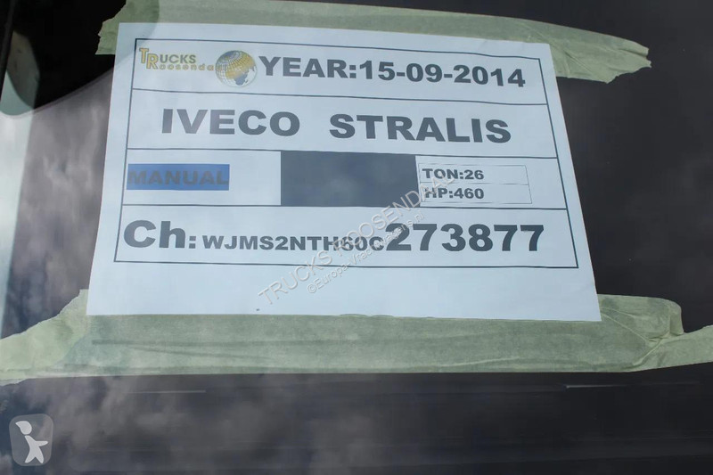 جرار Iveco 460 + 6X2 + RETARDER + EURO 6 +...
