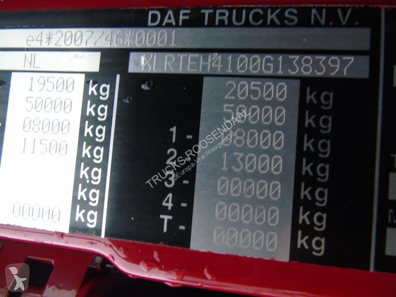 Trekker DAF 440 + euro 6 + ssc